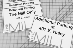 The Mill Parking & Wayfinding Directional Signage - Large Format Printing