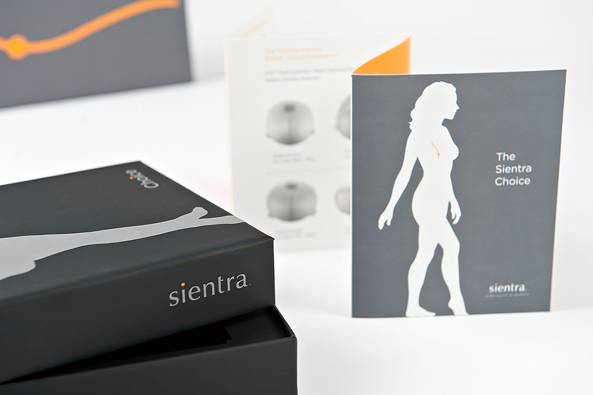 Sientra "The Sientra Choice" Collateral - Commercial Printing / Direct Mail