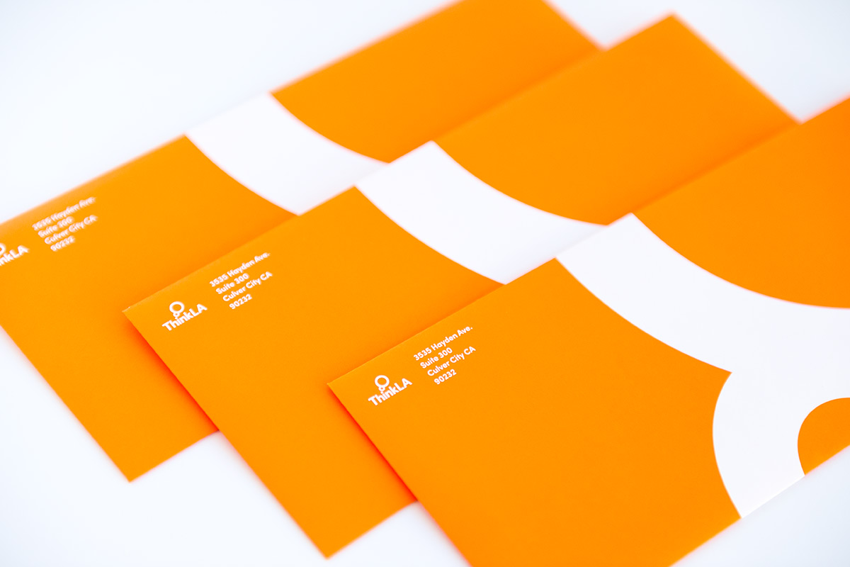 ThinkLA Stationery Envelopes - Commercial Printing / Direct Mail